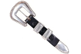 Comstock Heritage 5/8&quot; Sterling silver Ranger belt buckle set - £229.65 GBP