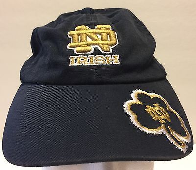 Vintage Notre Dame Irish Hat NCAA College Basketball Irish Adjustable University - $34.64