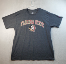 NCAA Florida State Seminoles Champion Shirt Mens Large Gray Football Sports - £6.74 GBP