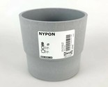 IKEA Nypon Plant Pot Indoor/Outdoor Gray  3½&quot; New 003.956.19 - $10.88