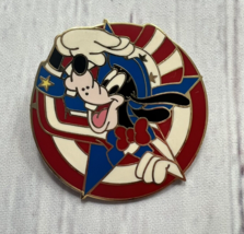 Patriotic Goofy Is Uncle Sam Saluting Americana Deluxe Starter Disney Pin Read - £7.98 GBP