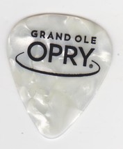 White Grand Ole Opry Nashville Tennessee Music City Guitar Pick - £7.07 GBP
