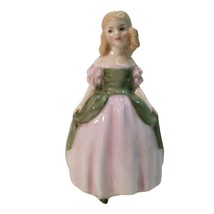Royal Doulton Girl Figurine Penny HN2338 Bone China Dress 4.25&quot; 1967 Eng... - $24.94