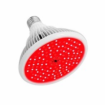 Lámpara de terapia de luz roja con cubierta transparente, MAINENG 144 LEDs 660nm - £109.33 GBP