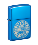 Zippo Lighter - Harley-Davidson® Freedom Machine High Polish Blue Finish... - $55.05 CAD