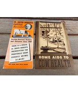 Antique Dr. David Roberts Cattle Specialist &amp; Cow Health Booklet Brochures - £19.42 GBP
