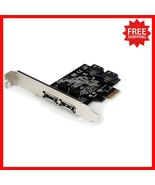 Dual Port PCIe SATA Controller Card - 6Gbps eSATA/ SATA III for Advanced... - $1,229.64 MXN