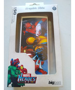 Marvel Universe Wolverine Spider-Man Bigben Graphic Skin Case NINTENDO D... - $21.63