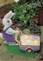 Plastic Canvas Easter Bunny Cart Halloween July 4th Thanksgiving Xmas Patterns - $13.99
