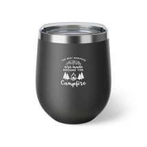 Personalized 12oz Copper Vacuum Insulated Cup: Adventure Awaits! - £27.17 GBP