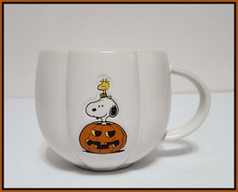 NEW RARE Williams Sonoma Peanuts Halloween Snoopy &amp; Woodstock Pumpkin Sh... - $34.99