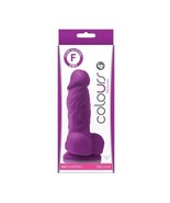 Colours Pleasures 4&quot; Dong w/Balls &amp; Suction Cup  - $29.95 CAD