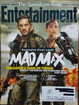 Tom Hardy, Charlize Theron in MAD MAX Fury Road @  Entertainment Weekly JUL 2014 - £3.16 GBP