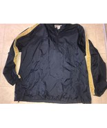 AEROPOSTALE ~ Vtg Men&#39;s Navy Blue Gold Track Hideaway Jacket Fanny Pack ... - $24.35 CAD