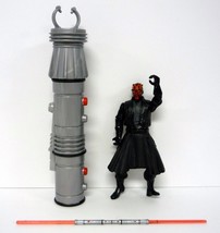 Star Wars Darth Maul Episode 1 Action Figure Deluxe Complete C9+ 1998 - £5.93 GBP