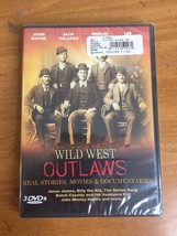 Wild West Outlaws DVD 2009 3-Discs Real Stories Movies Documentaries  John Wayne - £8.65 GBP