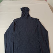 Tek Gear Women's Blue Cotton Blend Long Sleeve Full Zip Hoodie Jacket Sz Medium image 12