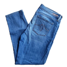 Level 99 Medium Wash Mid Rise Sienna Tomboy Blue Jeans Size 29 Waist 32 Inches - £37.19 GBP