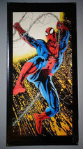 Giant-Size 1995 Amazing Spider-Man door poster: 5 by 2 1/2&#39; Marvel Comics pin-up - £67.63 GBP