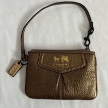 Coach Madison Leather 44381 Pleated Small Wristlet - Pre owned (K7) - £16.07 GBP