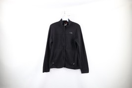 Vintage The North Face Womens Medium Spell Out Full Zip Sweater Jacket B... - $39.55