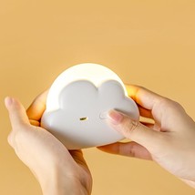 Portable Led Night Light, Cute Cloud Mini Desk Lamp With 4 Working Modes, Rechar - £28.84 GBP