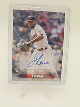 2024 Topps Staduim Club Baseball Jose Tena Rookie Auto No.SCBA-JTE - $77.89 MXN 2024 Topps Staduim Club Baseball Jose Tena Rookie Auto No.SCBA-JTE - $77.89 MXN