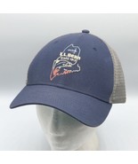 LL Bean State of Maine Logo Fly Fishing Meshback Hat Snapback Trout Cap - $560.27 MXN