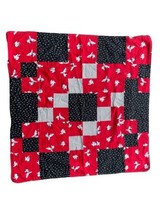 Dalmations 101 Quilt Blanket 34&quot; x 35&quot; Disney Baby Dog Puppy Cloth Hand ... - £25.48 GBP