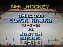 Chicago Blackhawks vs. Boston Bruins  11/24/1984 Game On DVD RARE!!! - £19.55 GBP
