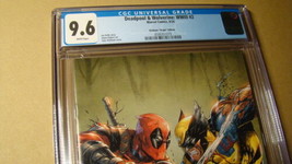 Deadpool &amp; Wolverine Wwiii 2 *Cgc 9.6 White* Kubert Art Kirkham Virgin Cover - £89.83 GBP