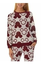 Disney Character Women&#39;s Fleece Soft Cozy Jogger 2-Piece Lounge Set, Red, XXL - £29.56 GBP