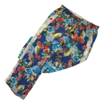 NWT Johnny Was Emma Divine in Blue Floral Lightweight Wide Leg Lined Pants XL - £85.66 GBP