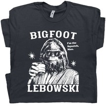 Bigfoot Shirt The Big Lebowski T Shirt The Dude Abides Funny Vintage Gra... - £15.94 GBP