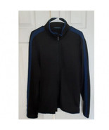 Perry Ellis Light Jacket with full zipper - size xl - black - £17.20 GBP