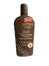 Rare Vintage Hawaiian Tropic Dark Tanning Lotion SPF 4 Waterproof 10.8 Fl Oz - £29.88 GBP