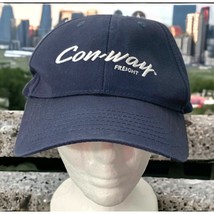 Con-Way Freight Snapback Hat Cap Adjustable Adult Navy Blue Vintage Truc... - $16.95