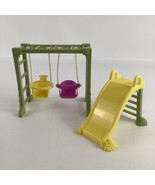 Fisher Price Loving Family Dollhouse Playground Sliding Board Swingset B... - $46.99 CAD
