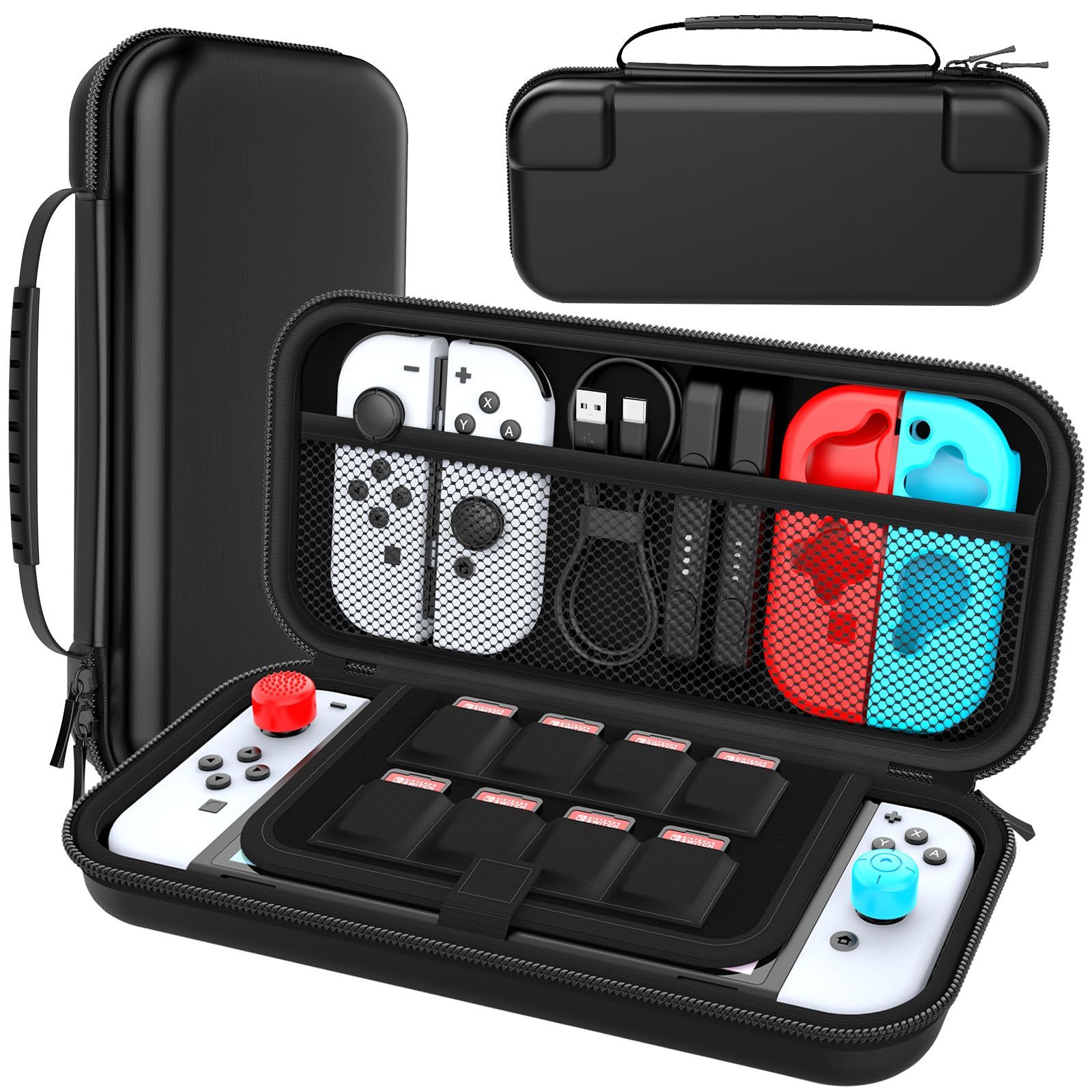 HEYSTOP Switch OLED Case Compatible with Nintendo Switch, Nintendo Switch/Switc