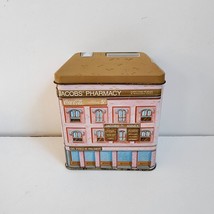 1993 Vintage Coke Coca-Cola Jacobs&#39; Pharmacy Tin Collector 6” x 5” x 3” - £3.92 GBP