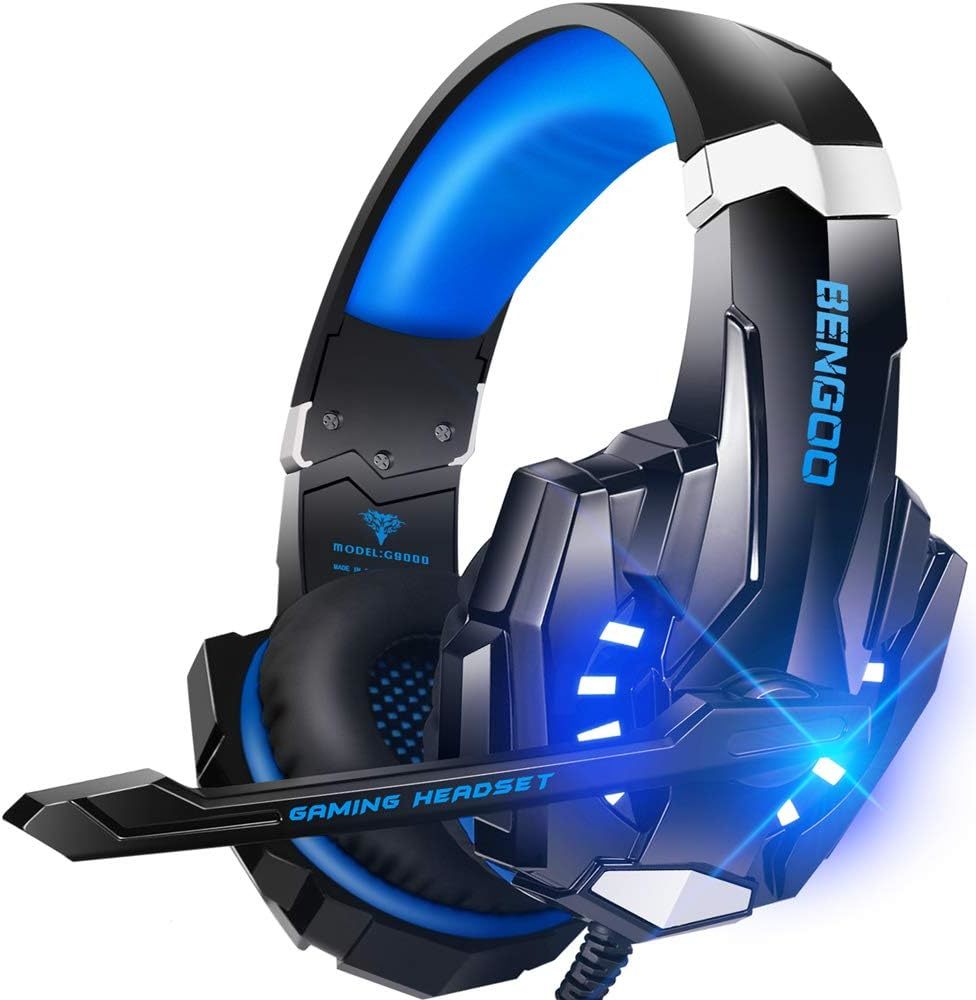 BENGOO G9000 Stereo Gaming Headset for PS4 PC Xbox One PS5 Controller, N... - $45.07+