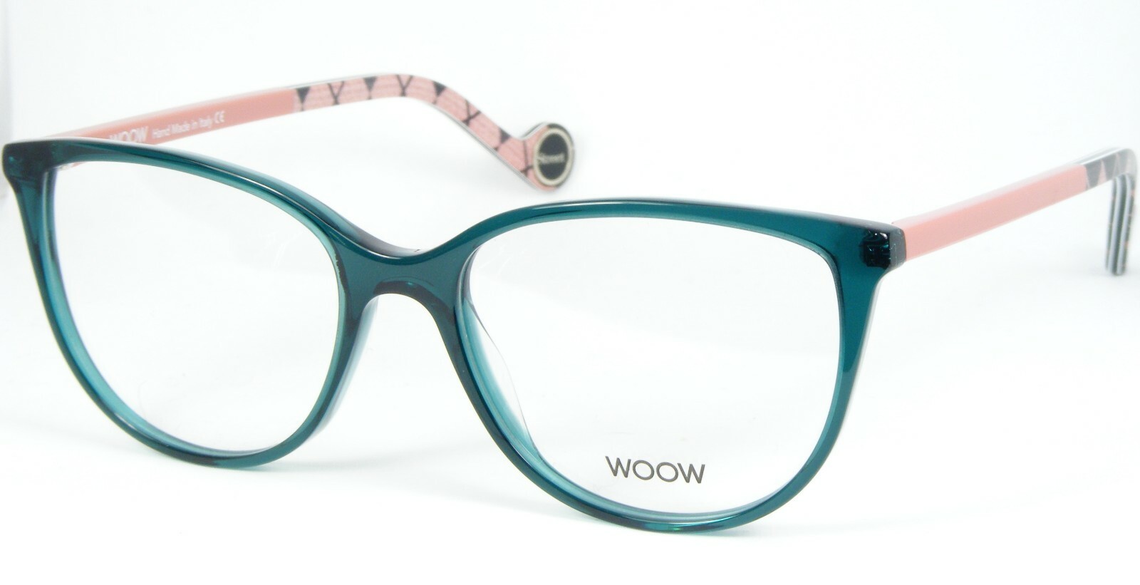 Woow Wool Street 1 2045 Jasper Green / Teal Lunettes Monture 52-16-144mm - $165.32