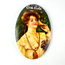Vintage 1973 Drink Coca Cola Advertising Pocket Purse Mirror All Steel Casing - £6.42 GBP