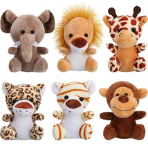 12 Pieces Mini Stuffed Forest Animals Jungle Animal Plush Toys In 4.8  - £33.41 GBP