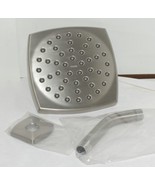 Moen Spot Resist Brushed Nickel Square Shower Head Arm Flange Kit - $149.99