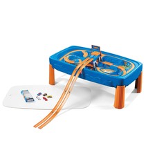 Children Kids Hot Wheels Car and Race Track Toy and Activity Play Table - £151.86 GBP