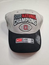 Nike Ohio State Vtg 2002 National Champions Official Locker Room Adjustable Hat - £19.37 GBP