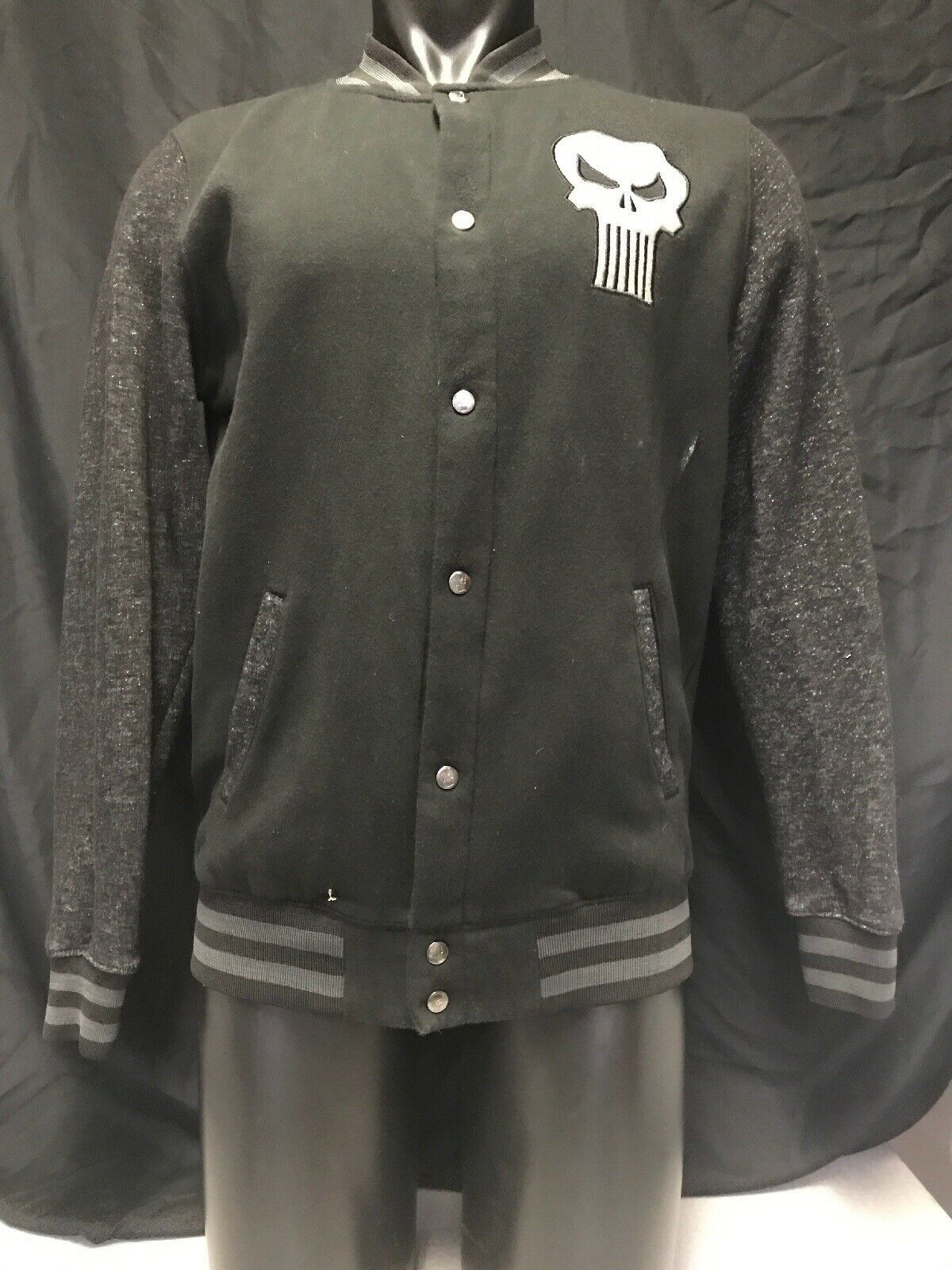 Punisher varsity jacket deals
