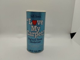 VINTAGE Love My Carpet “Soft Scent” Rug and Room Deodorizer 12 Oz - Opened - $22.76