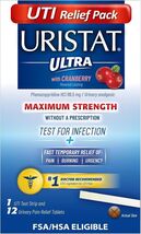 Ultra UTI Relief Pak, UTI Treatment for Women and Men, 1 UTI Test Strip ... - $16.99